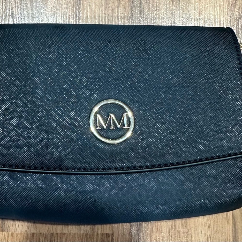 Marilyn Monroe BLACK Small Clutch Purse Chain Strap Evening Wear!